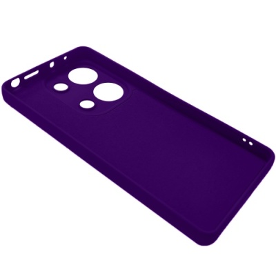 Купить чохол soft silicone case full для xiaomi redmi note 13 pro 4g/note 14s/poco m6 pro 4g (purple) онлайн
