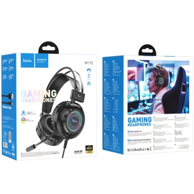 навушники для комп'ютера hoco w110 (чорний) 