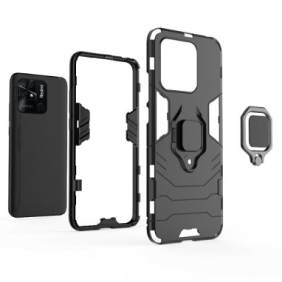 Купить чохол-накладка armor magnet для xiaomi poco c40 - black онлайн