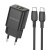 Мережевий Зарядний Пристрій Borofone BN14 1USB/30W/QC3.0 + 1Type-C/30W/PD + (Type-C - Type-C) (Чорний) мережевий зарядний пристрій borofone bn14 1usb/30w/qc3.0 + 1type-c/30w/pd + (type-c - type-c) (чорний)