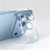 захисне скло для apple на камеру iphone 18 pro / 17 pro комплект з ar+af покриттям в упаковці (glacier blue) 