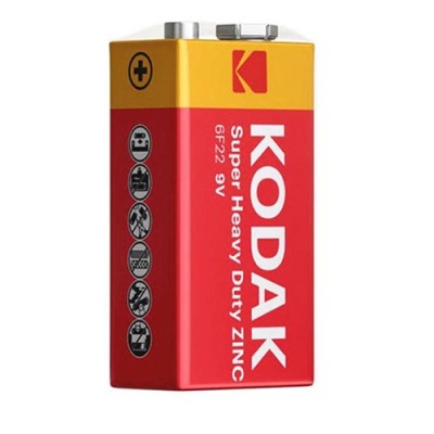 батарейка kodak 9v krona (1шт) 