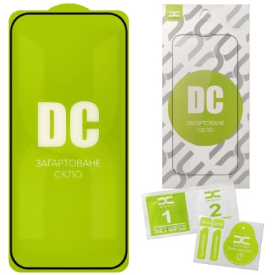 захисне скло dc для motorola g37 (чорний) 