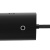 usb hub baseus lite series 4-port (usb-a to usb 3.0*4) (wkqx030201) 2m (чорний) 