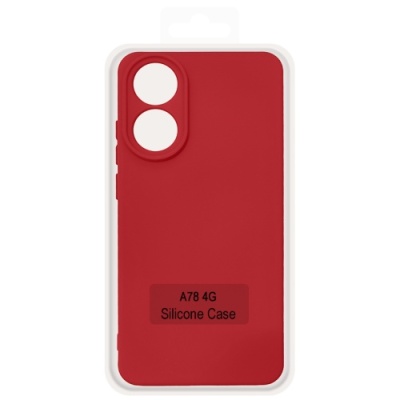 Купить чохол soft silicone case full для oppo a78 4g (red) онлайн