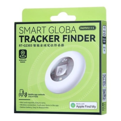 gps-трекер remax rt-g2303 в комплекті з чохлом (білий) 