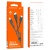 кабель borofone bx71 3in1 usb - (lightning+microusb+type-c) 2.0a/1m (чорний) 