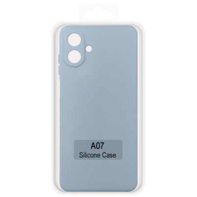 Купить чохол soft silicone case full для samsung a075 galaxy a07 4g (світло-синій) онлайн