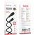 кабель borofone bx113 silicone type-c - lightning pd27w/2m (чорний) 