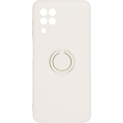Купить силіконовий чохол soft silicone casevsmagnet ring для samsung a225 galaxy a22 4g/m325 galaxy m32 4g - ivory white онлайн