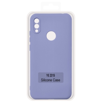 Купить чохол soft silicone case full для huawei y6 2019 (lilac) онлайн