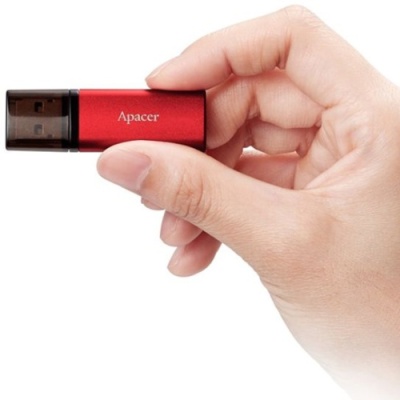 usb флеш-накопичувач apacer ah25b 128gb 3.2 (червоний) 