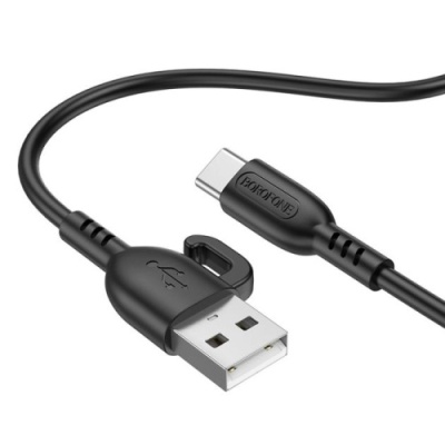 кабель borofone bx91 usb - type-c 3.0a/1m (чорний) 