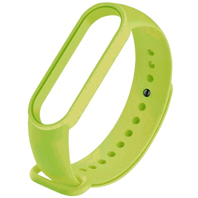 ремінець для xiaomi mi band 5/6/7 lime 