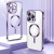 Купить чохол tpu metallic full camera with magsafe для apple iphone 13 pro (dark purple) онлайн