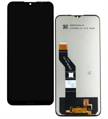 дисплей для nokia 1.4 (ta-1322/ta-1323/ta-1329) з чорним тачскріном (original prc)