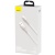 кабель baseus cafule metal usb - type-c 66w/1m (cakf000102) (white) 