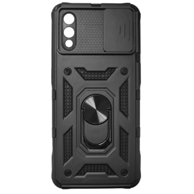 Купить чохол-накладка armor magnet camshield для samsung a022 galaxy a02 - black онлайн