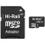 карта пам'яті hi rali microsdhc 8gb uhs-1 10 class + adapter (чорний) 