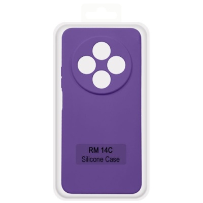 Купить чохол soft silicone case full для xiaomi redmi 14c/poco c75/redmi a4/17c (elegant purple) онлайн