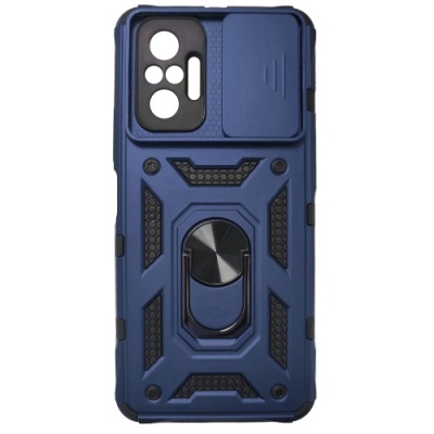 Купить чохол-накладка armor magnet camshield для xiaomi redmi note 10 pro - dark blue онлайн