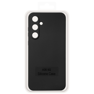 Купить чохол soft silicone case full для samsung a356 galaxy a35 5g (чорний) онлайн