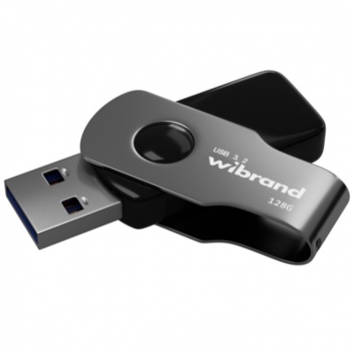 usb флеш-накопичувач wibrand 128gb 3.2 lizard gen1 (чорний) 