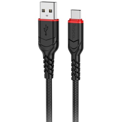 кабель hoco x59 victory usb - type-c 3.0a/3m (чорний) 