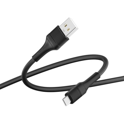 кабель ridea rc-m122 fila usb - type-c 3a/1m (чорний) 