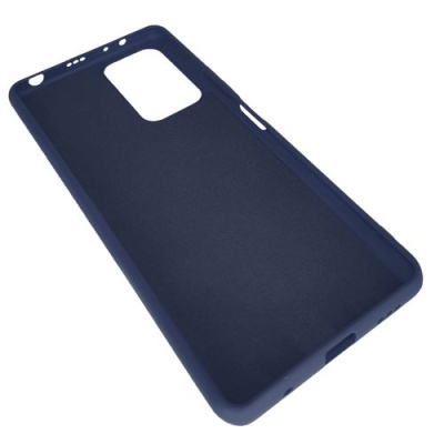 Купить силіконовий чохол soft silicone case для xiaomi redmi note 10 pro - dark blue онлайн