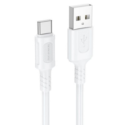 кабель borofone bx111 usb - type-c 3a/1m (білий) 