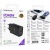 мережевий зарядний пристрій borofone ba86a 1usb-c pd/qc 45w (чорний) 