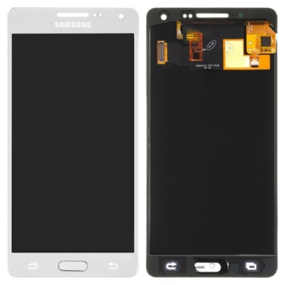 дисплей для samsung a500 galaxy a5, білий, із сенсорним екраном, з регулюванням яскравості, (tft), best copy, сopy