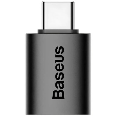 перехідник baseus ingenuity mini otg usb 3.1 to type-c (zjjq000001) (black) 