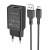мережевий зарядний пристрій borofone ba68a 1usb/2.1a + (usb - microusb) (чорний) 