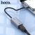 перехідник hoco ua37 usb - rj45 (1000 mbps) (сірий) 