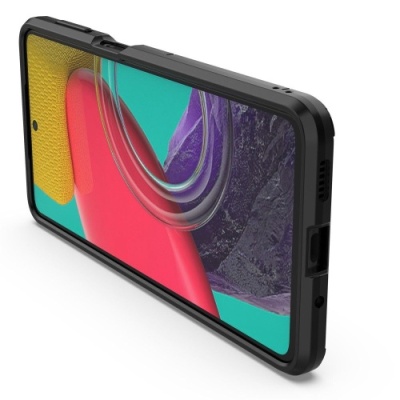 Купить чохол-накладка armor magnet для samsung m536 galaxy m53 5g - black онлайн