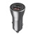Автомобільний Зарядний Пристрій Remax RCC107 36W 1USB/QC3.0 + 1Type-C/PD (Сталевий)