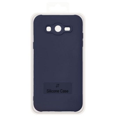 Купить чохол soft silicone case full для samsung j700 galaxy j7 (dark blue) онлайн