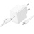 мережевий зарядний пристрій borofone bas13a charger set 1type-c/20w/pd + (type-c - lightning) (білий) 