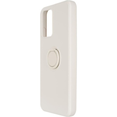 Купить силіконовий чохол soft silicone casevsmagnet ring для xiaomi redmi 10 - ivory white онлайн