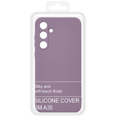 Купить чохол soft silicone case full для samsung a356 galaxy a35 5g (лаванда) онлайн