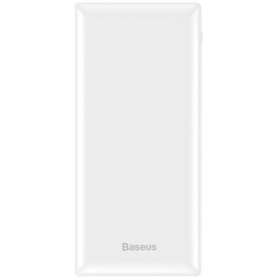 додаткова батарея power bank baseus ppjan-c02 15w mini ja 30000mah white 