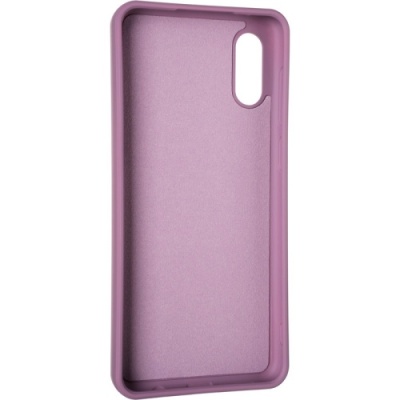 Купить силіконовий чохол soft silicone casevsmagnet ring для samsung a022 galaxy a02 - blueberry yogurt онлайн