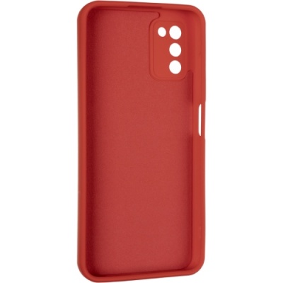 Купить силіконовий чохол soft silicone casevsmagnet ring для samsung a037 galaxy a03s - red онлайн