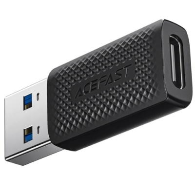 перехідник acefast j2 usb 3.0 - type-c (чорний) 