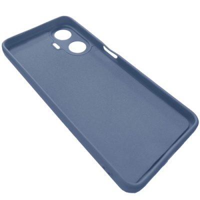 Купить силіконовий чохол soft tpu armor для realme c55 - linen blue онлайн