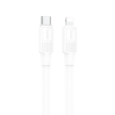 кабель hoco x84 solid (pd) type-c - lightning 20w 3a/1m (білий) 