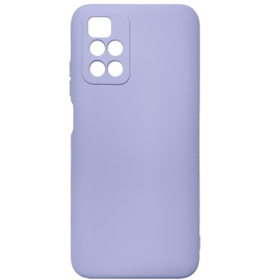 Купить силіконовий чохол soft silicone case для xiaomi redmi 10/redmi 10 2022 - light violet онлайн