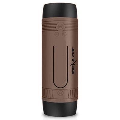 портативна колонка zealot s1 (коричневий) 